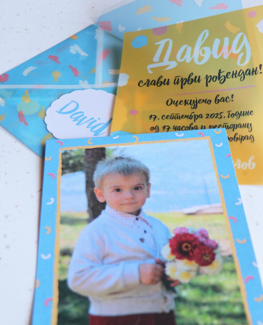 Pozivnica "Boje detinjstva"